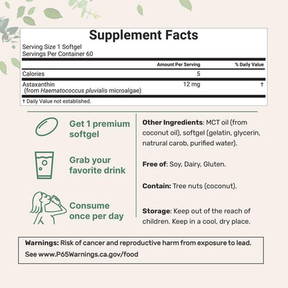 Coralux® Astaxanthin Softgels